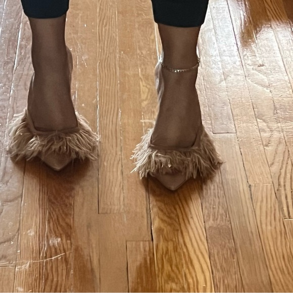 Kendall Miles Posh Mules in Hazelnut - Picture 8 of 10